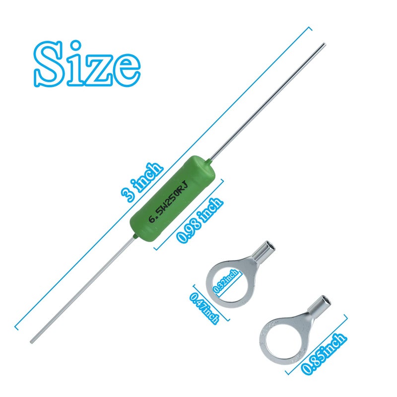 9.99WORLD MALL Golf Cart Resistor Assembly for Golf Cart EZGO (1989 Up) Replacement Part 21764G1 21764-G1 (1 Pack) - Image 5